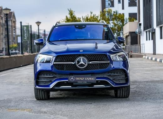 2019 Metallic blue GLE450 AMG line